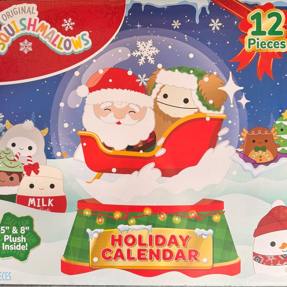 Original Holiday Squishmallows 5” & 8” Rare find